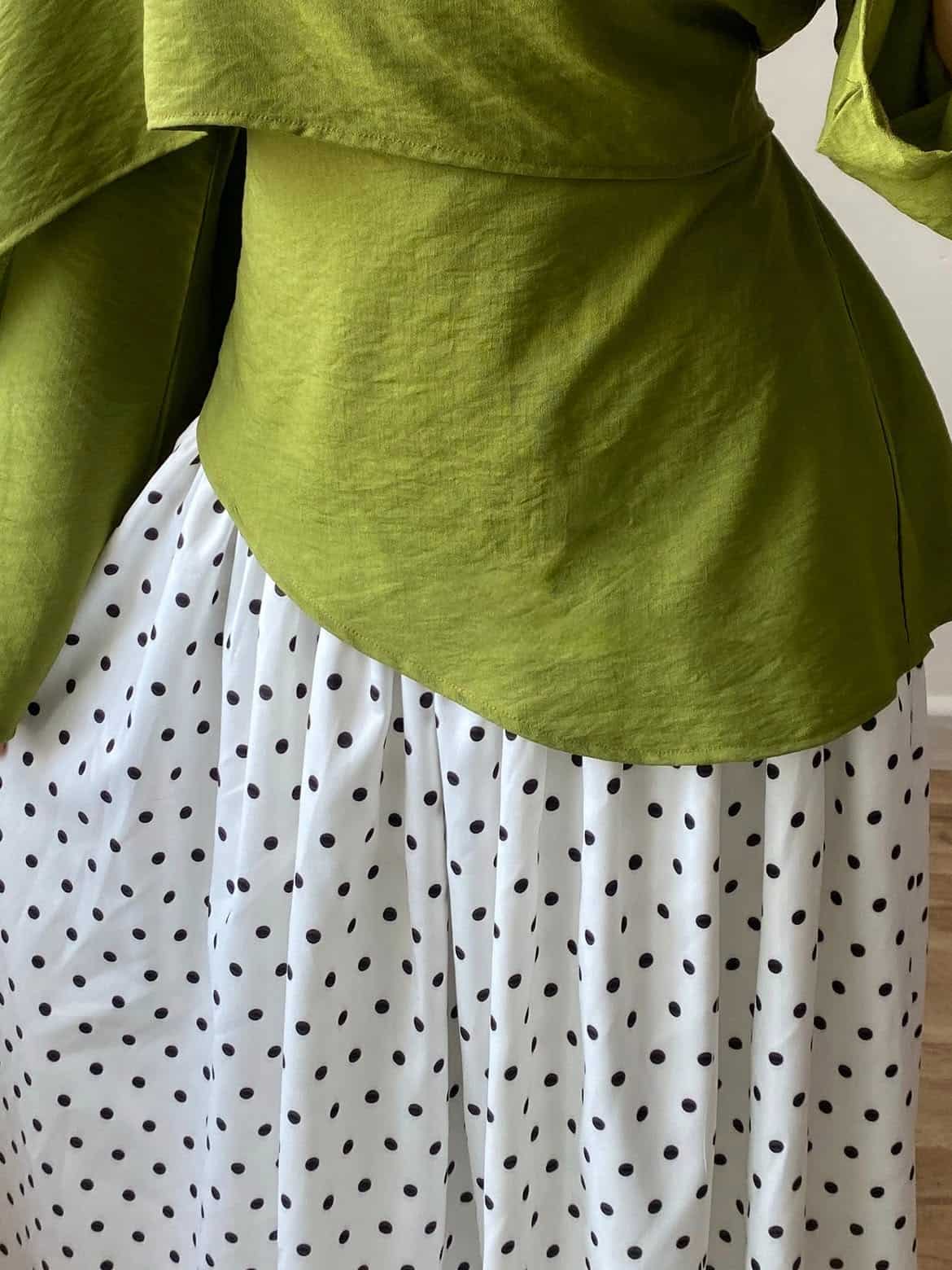 Polka Dot Skirt - Vue 2